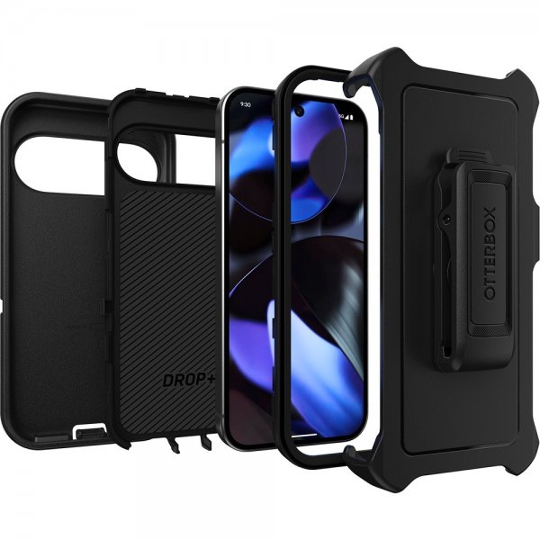 Otterbox Google Pixel 9/Pixel 9 Pro Deksel Defender Svart
