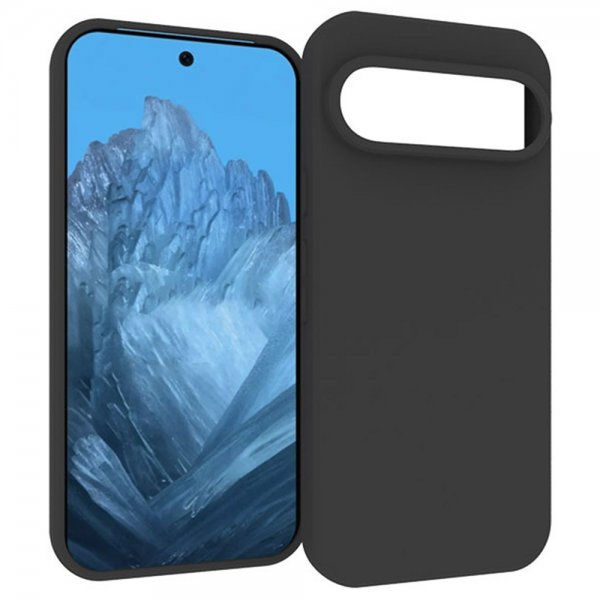 Nordic Covers Google Pixel 9/Pixel 9 Pro Deksel Feather Series Raven Black