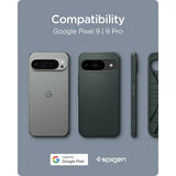 Spigen Google Pixel 9/Pixel 9 Pro Deksel Liquid Air Abyss Green