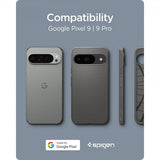 Spigen Google Pixel 9/Pixel 9 Pro Deksel Liquid Air Marble Gray