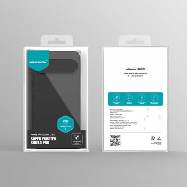 Nillkin Google Pixel 9/Pixel 9 Pro Deksel Super Frosted Shield Pro Grønn