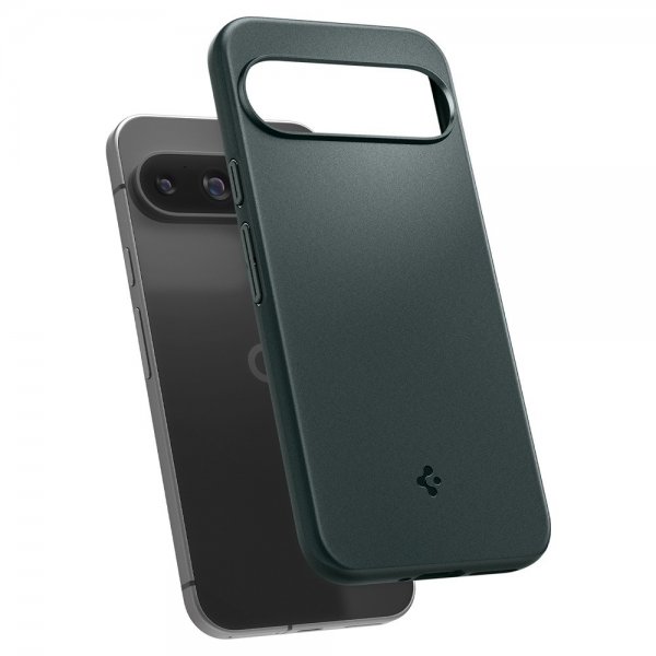 Spigen Google Pixel 9/Pixel 9 Pro Deksel Thin Fit Abyss Green