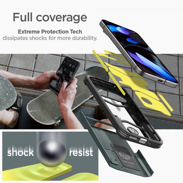 Spigen Google Pixel 9/Pixel 9 Pro Deksel Tough Armor Abyss Green