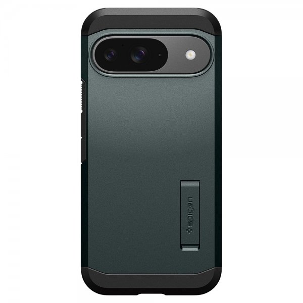 Spigen Google Pixel 9/Pixel 9 Pro Deksel Tough Armor Abyss Green
