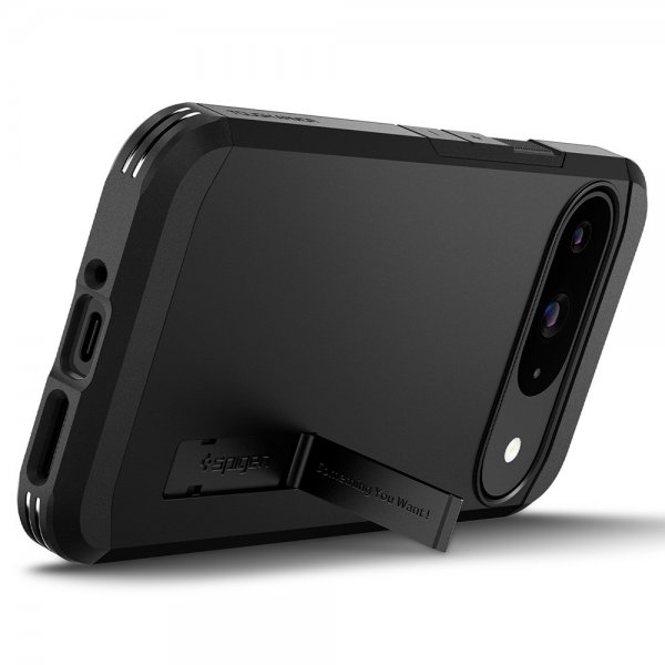 Spigen Google Pixel 9/Pixel 9 Pro Deksel Tough Armor Svart