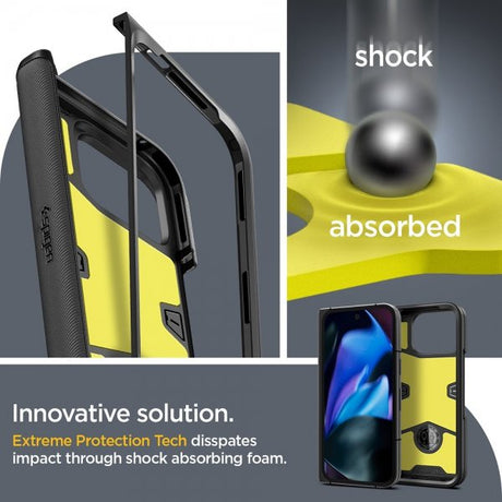Spigen Google Pixel 9 Pro Fold Deksel Slim Armor Pro Svart