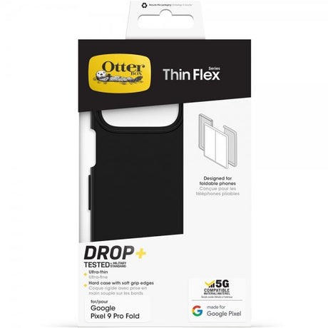 Otterbox Google Pixel 9 Pro Fold Deksel Thin Flex Svart