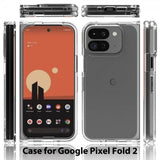 Google Pixel 9 Pro Fold Deksel Transparent Klar