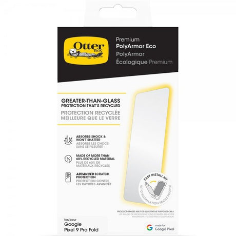 Otterbox Google Pixel 9 Pro Fold Skjermbeskytter Premium PolyArmor Eco