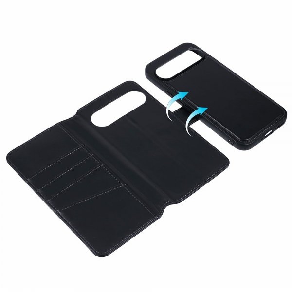 Nordic Covers Google Pixel 9 Pro XL Etui MagLeather Raven Black