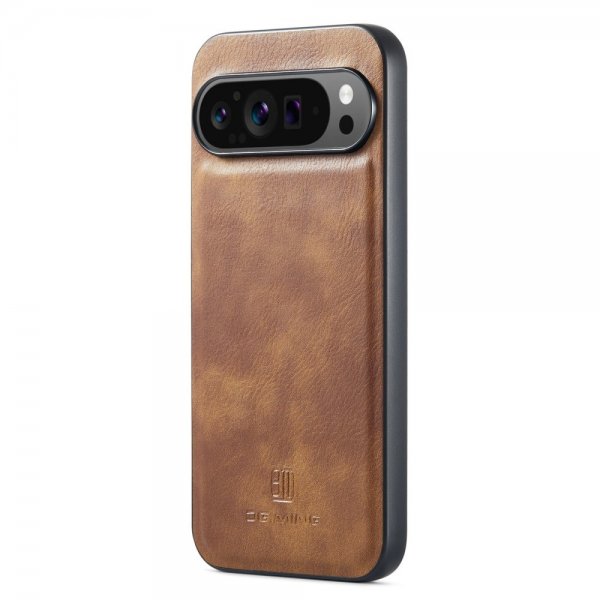 Dg.Ming Google Pixel 9 Pro XL Etui Avtagbart Deksel Brun