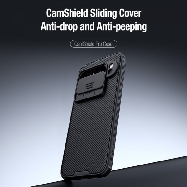 Nillkin Google Pixel 9 Pro XL Deksel CamShield Pro Svart