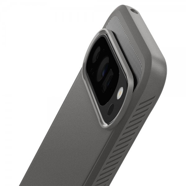 Spigen Google Pixel 9 Pro XL Deksel Rugged Armor Marble Gray