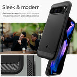 Spigen Google Pixel 9 Pro XL Deksel Rugged Armor Matte Black