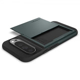 Spigen Google Pixel 9 Pro XL Deksel Slim Armor CS Abyss Green
