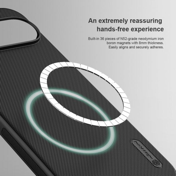 Nillkin Google Pixel 9 Pro XL Deksel Super Frosted Shield Pro MagSafe Svart