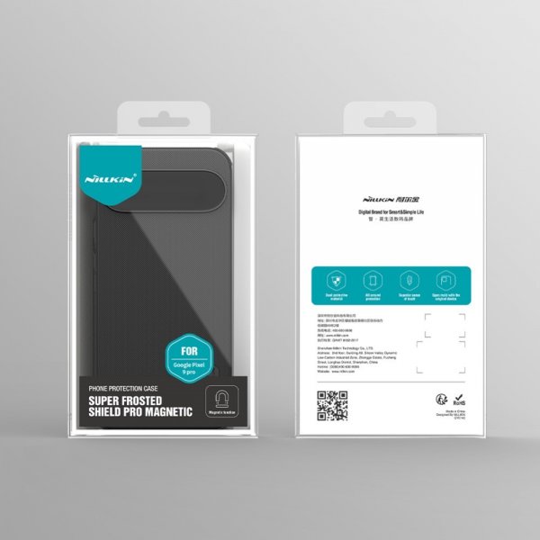 Nillkin Google Pixel 9 Pro XL Deksel Super Frosted Shield Pro Svart