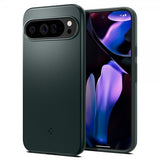 Spigen Google Pixel 9 Pro XL Deksel Thin Fit Abyss Green