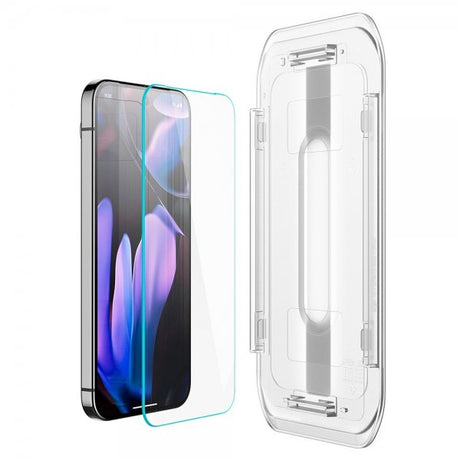 Spigen Google Pixel 9 Pro XL/Pixel 10 Pro XL Skjermbeskytter GLAS.tR EZ Fit 2-pakning