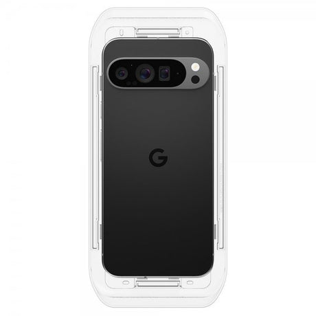 Spigen Google Pixel 9 Pro XL/Pixel 10 Pro XL Skjermbeskytter GLAS.tR EZ Fit 2-pakning
