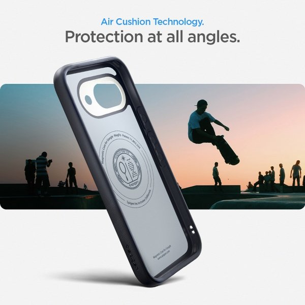 Spigen Google Pixel 9a Deksel Nano Pop MagFit Black Sesame
