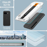 Spigen Google Pixel 9a Skjermbeskytter GLAS.tR EZ Fit 2-pakning