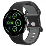 Spigen Google Pixel Watch 3/4 45mm Armbånd Nano Pop Black Sesame