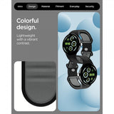 Spigen Google Pixel Watch 3/4 45mm Armbånd Nano Pop Black Sesame