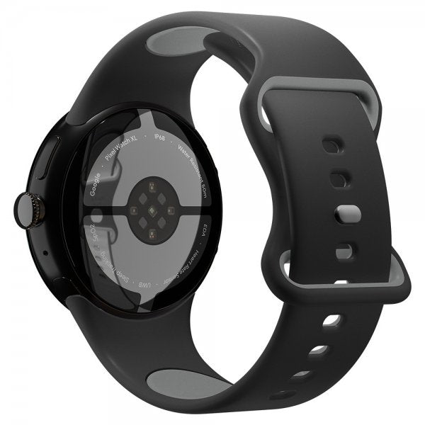 Spigen Google Pixel Watch 3/4 45mm Armbånd Nano Pop Black Sesame