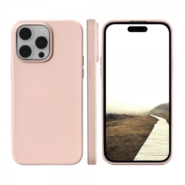 dbramante1928 iPhone 15 Pro Deksel Greenland Pink Sand