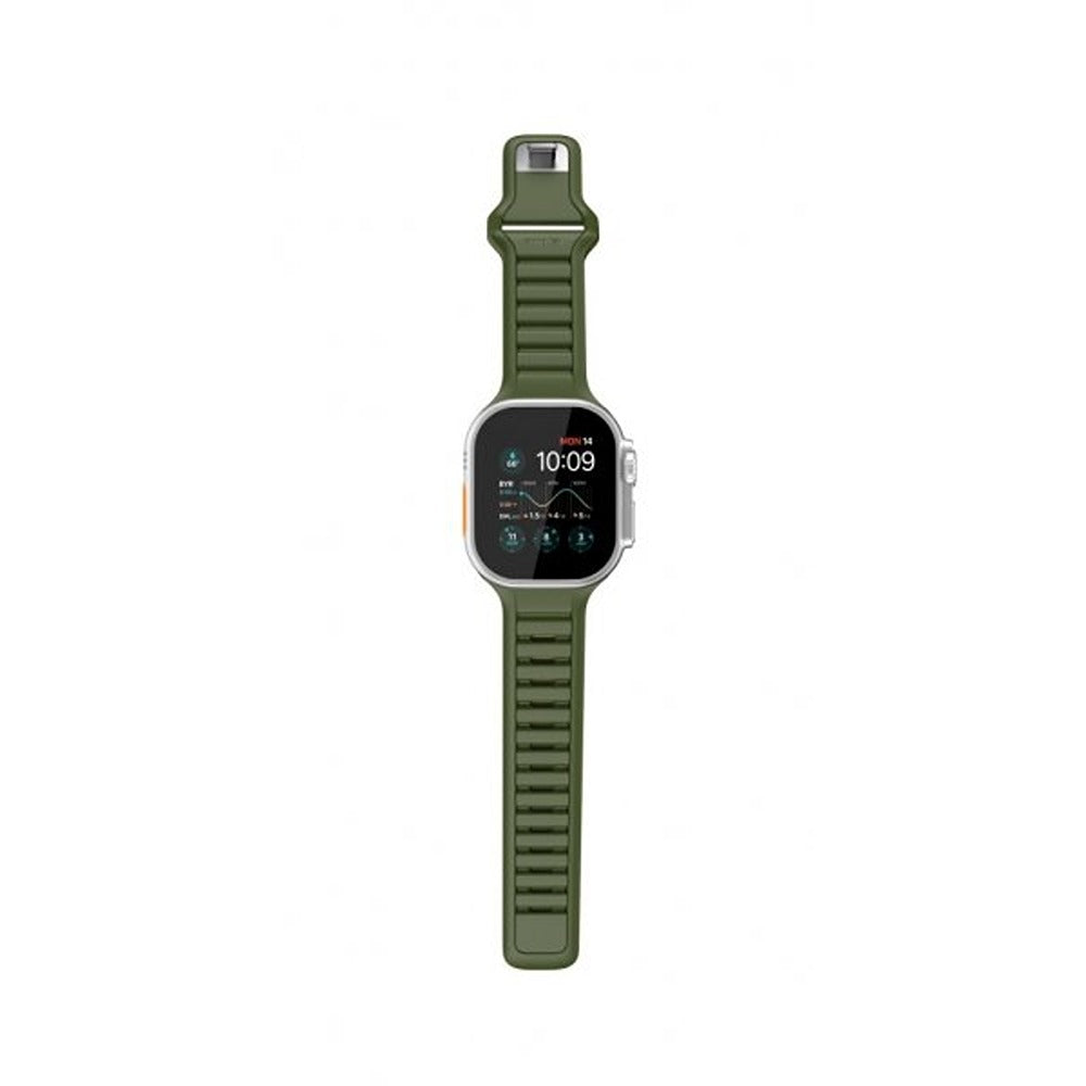 KeyBudz Apple Watch 44/45/46mm/Apple Watch Ultra Armbånd Journey Forest Green