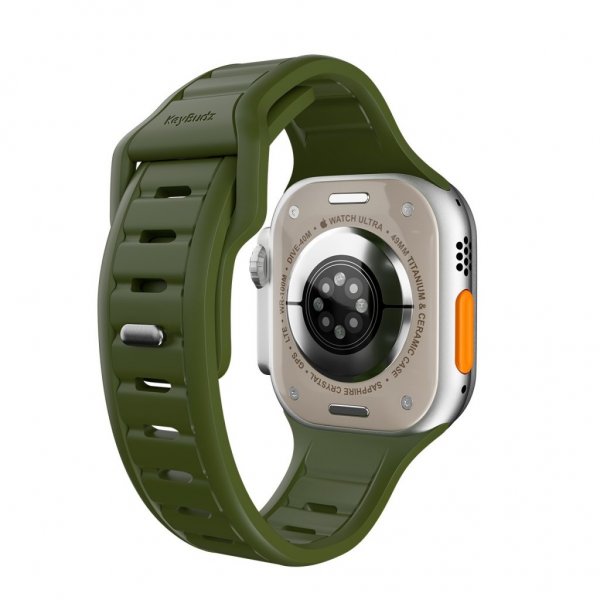 KeyBudz Apple Watch 44/45/46mm/Apple Watch Ultra Armbånd Journey Forest Green