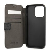 Guess iPhone 13 Pro Max Etui Printed Stripe Grå