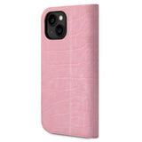 Guess iPhone 14 Plus Etui Croco Rosa