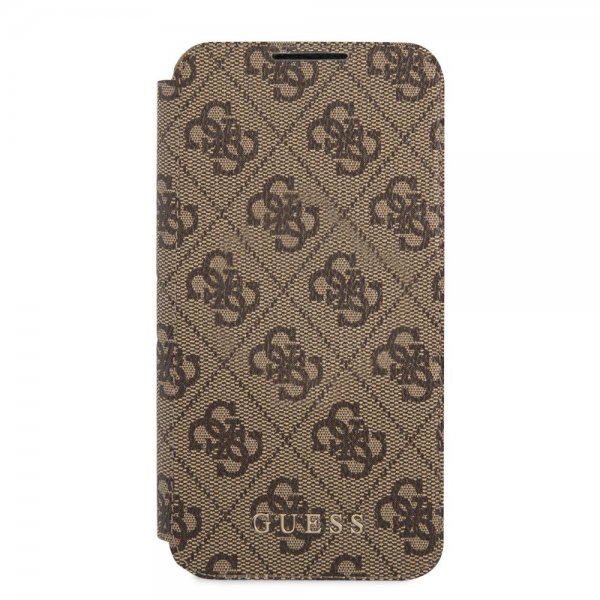 Guess Samsung Galaxy S22 Plus Etui 4G Logo Brun