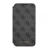 Guess Samsung Galaxy S22 Etui 4G Logo Grå