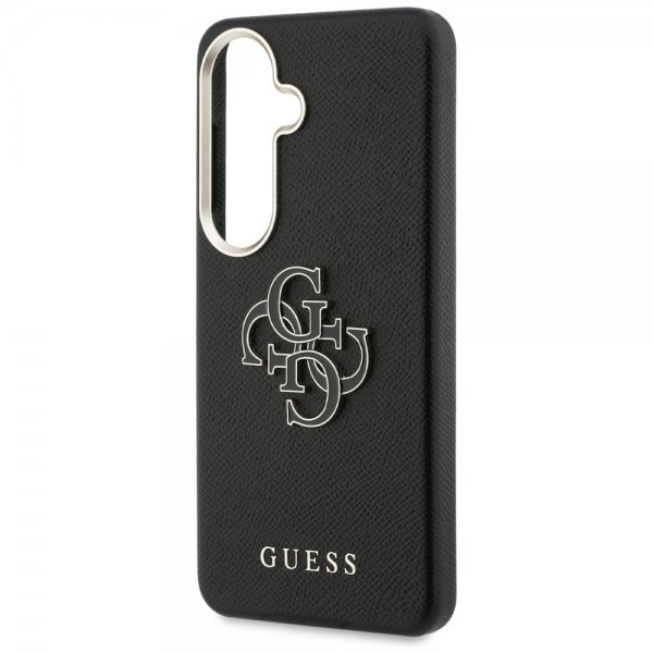 Guess Samsung Galaxy S26 Deksel 4G Logo Grained Svart