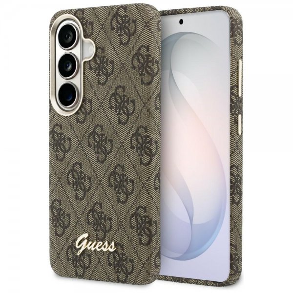 Guess Samsung Galaxy S26 Deksel 4G Script MagSafe Brun