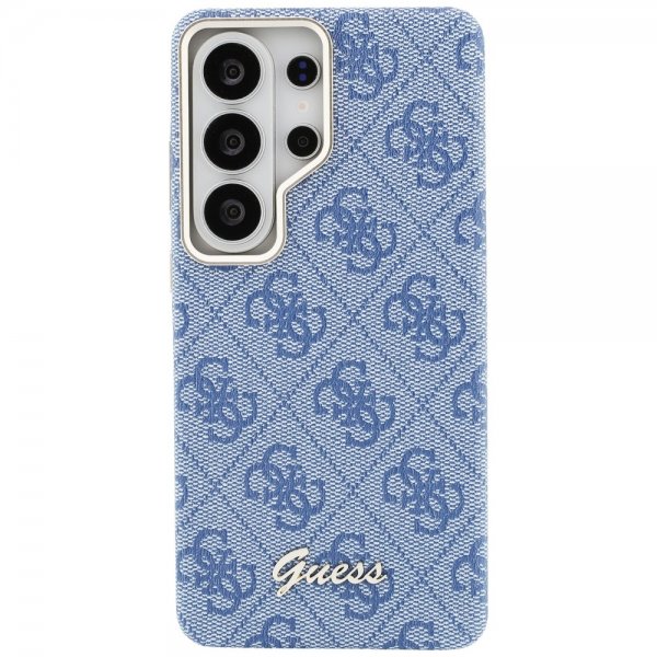 Guess Samsung Galaxy S26 Ultra Deksel 4G Script MagSafe Blå