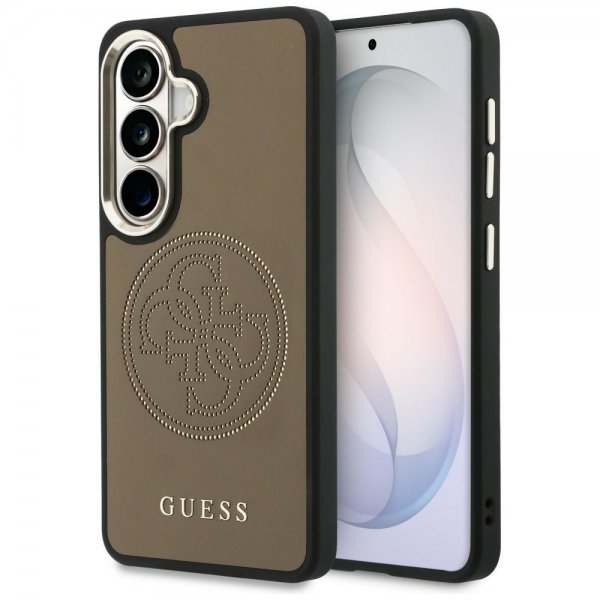 Guess Samsung Galaxy S26 Deksel Perforated Logo MagSafe Brun