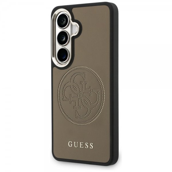 Guess Samsung Galaxy S26 Deksel Perforated Logo MagSafe Brun