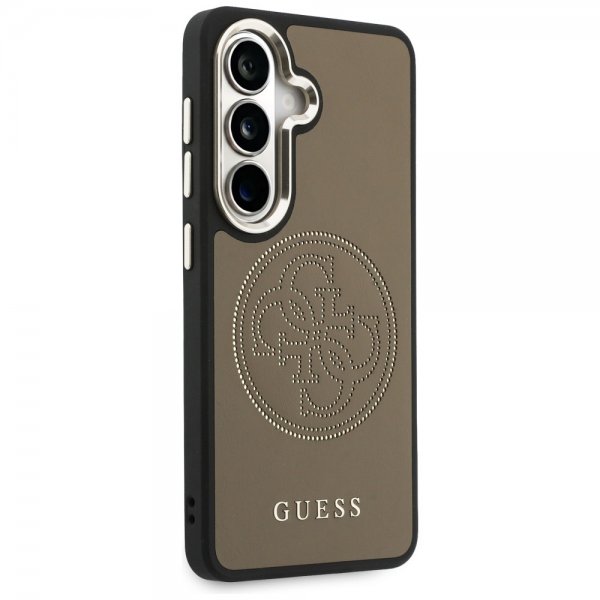 Guess Samsung Galaxy S26 Deksel Perforated Logo MagSafe Brun