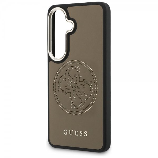 Guess Samsung Galaxy S26 Deksel Perforated Logo MagSafe Brun