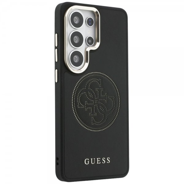 Guess Samsung Galaxy S26 Ultra Deksel Perforated Logo MagSafe Svart