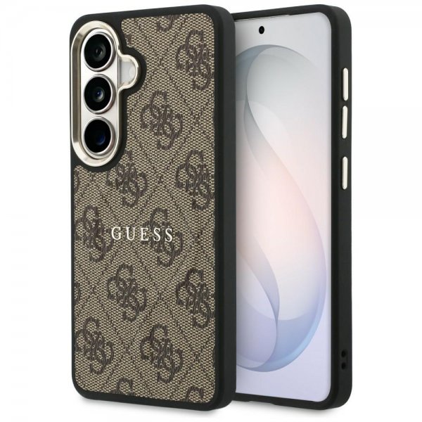 Guess Samsung Galaxy S26 Plus Deksel 4G Embossed MagSafe Brun