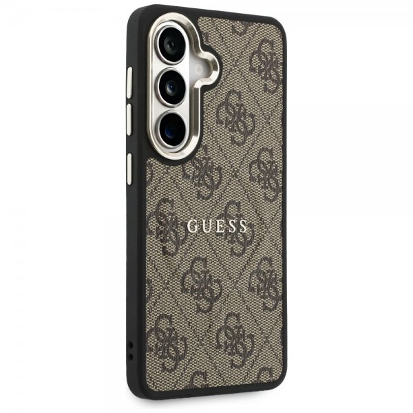 Guess Samsung Galaxy S26 Plus Deksel 4G Embossed MagSafe Brun