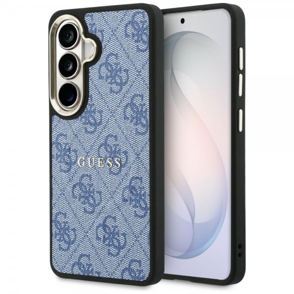 Guess Samsung Galaxy S26 Plus Deksel 4G Embossed MagSafe Blå