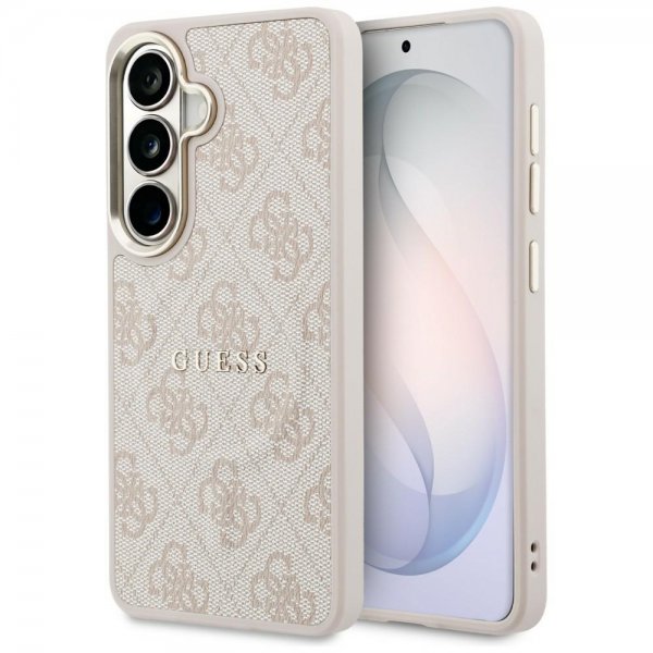 Guess Samsung Galaxy S26 Plus Deksel 4G Embossed MagSafe Rosa