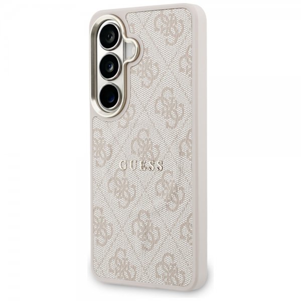 Guess Samsung Galaxy S26 Plus Deksel 4G Embossed MagSafe Rosa