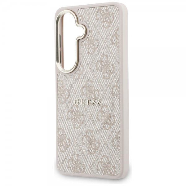 Guess Samsung Galaxy S26 Plus Deksel 4G Embossed MagSafe Rosa